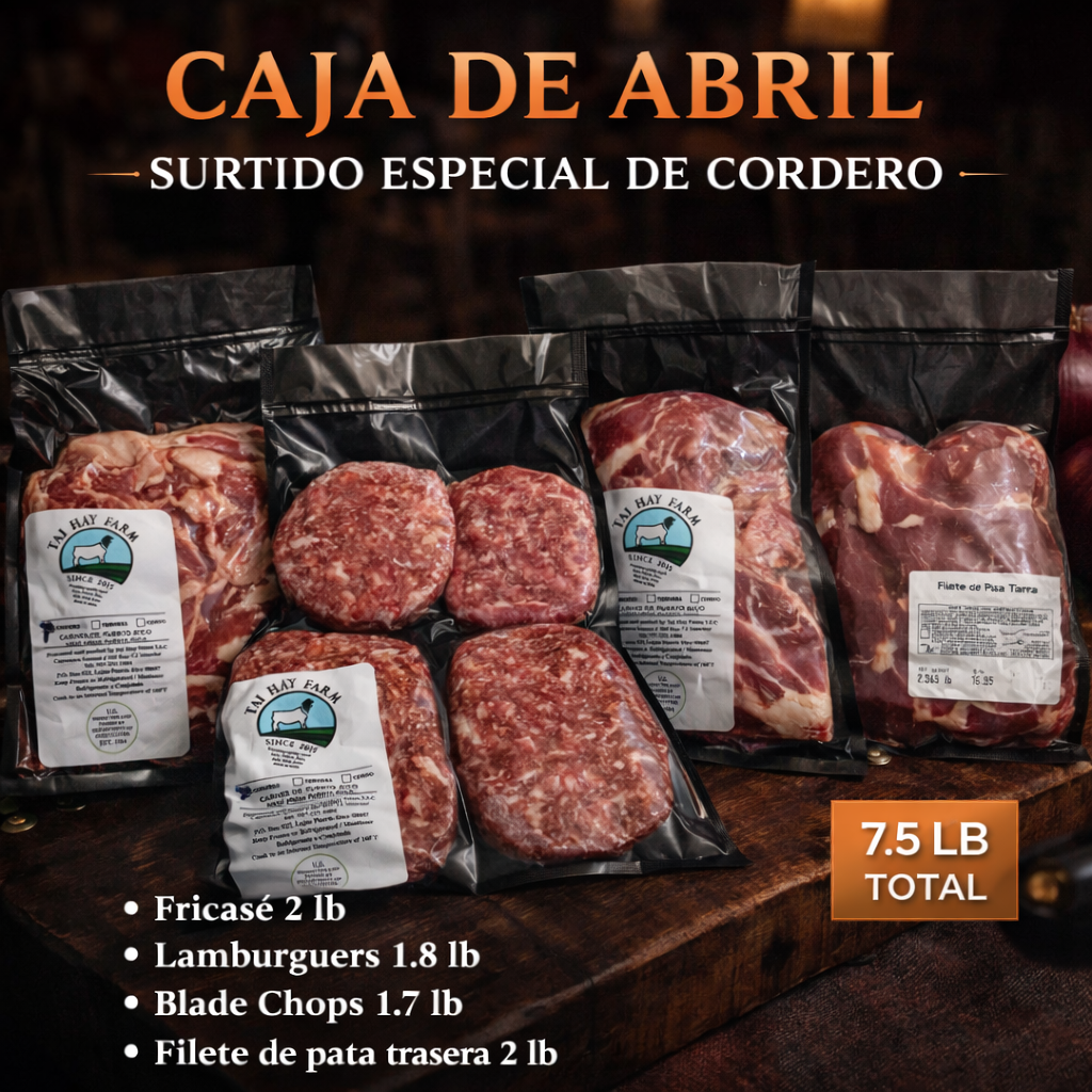 🥩🔥 CAJA DE ABRIL – SURTIDO ESPECIAL DE CORDERO 🔥🥩