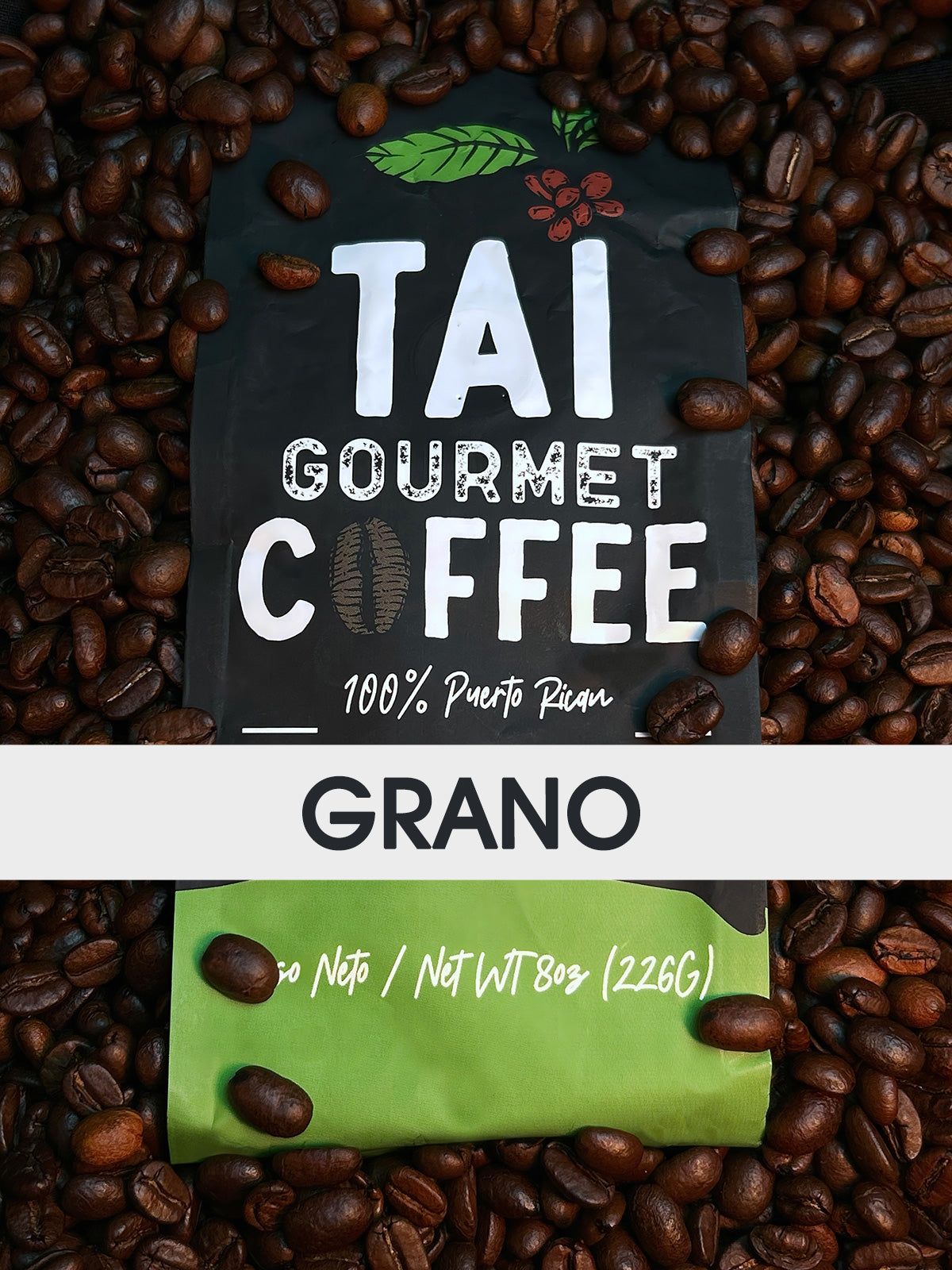Tai Gourmet Coffee Grano 8 oz
