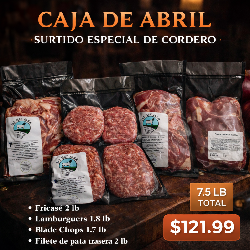 🥩🔥 CAJA DE ABRIL – SURTIDO ESPECIAL DE CORDERO 🔥🥩