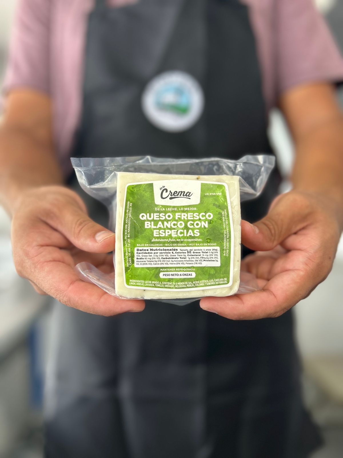Queso Fresco Blanco con Especias