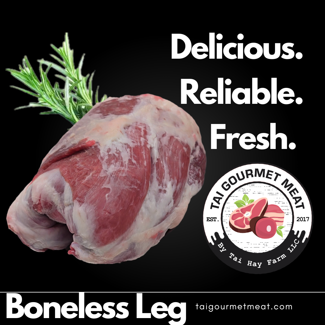 Boneless Leg 3.7 libras – Tai Gourmet Meat