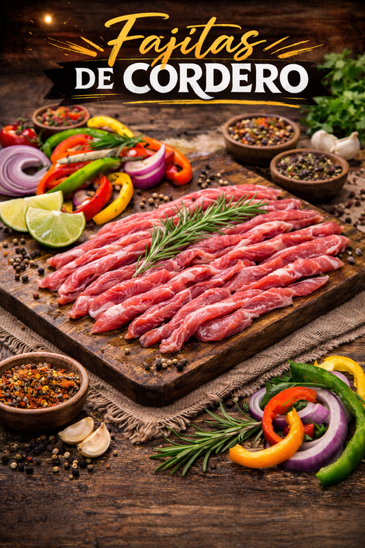 Fajitas de Cordero 2 libras