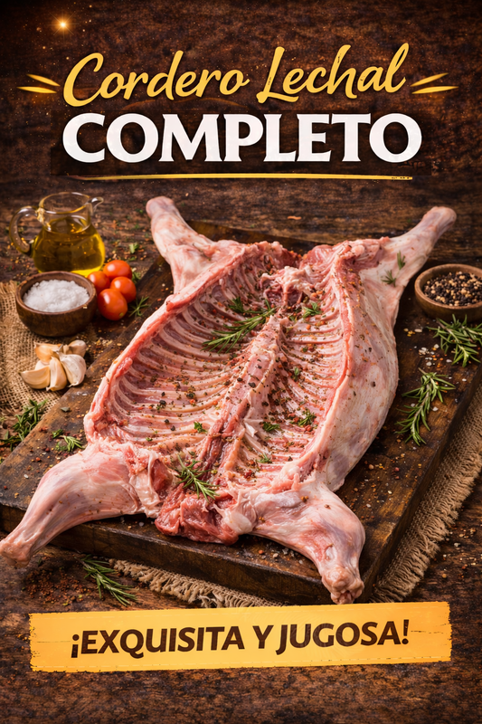 Cordero Entero Lechal